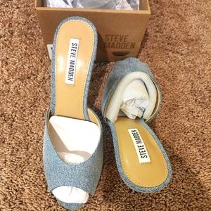 Steve Madden Priya Denim Heel